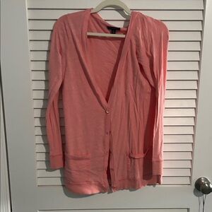 American Eagle Outfitters Coral Cardigan